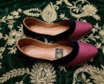 Women’s Premium Silk Khussa – Elegant Maroon Traditional Flats - Image 3