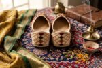 Premium  Pure Leather Hand-Embroidered Khussa for Women - Genuine Leather Jutti - Image 3