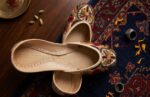 Premium  Pure Leather Hand-Embroidered Khussa for Women - Genuine Leather Jutti - Image 5